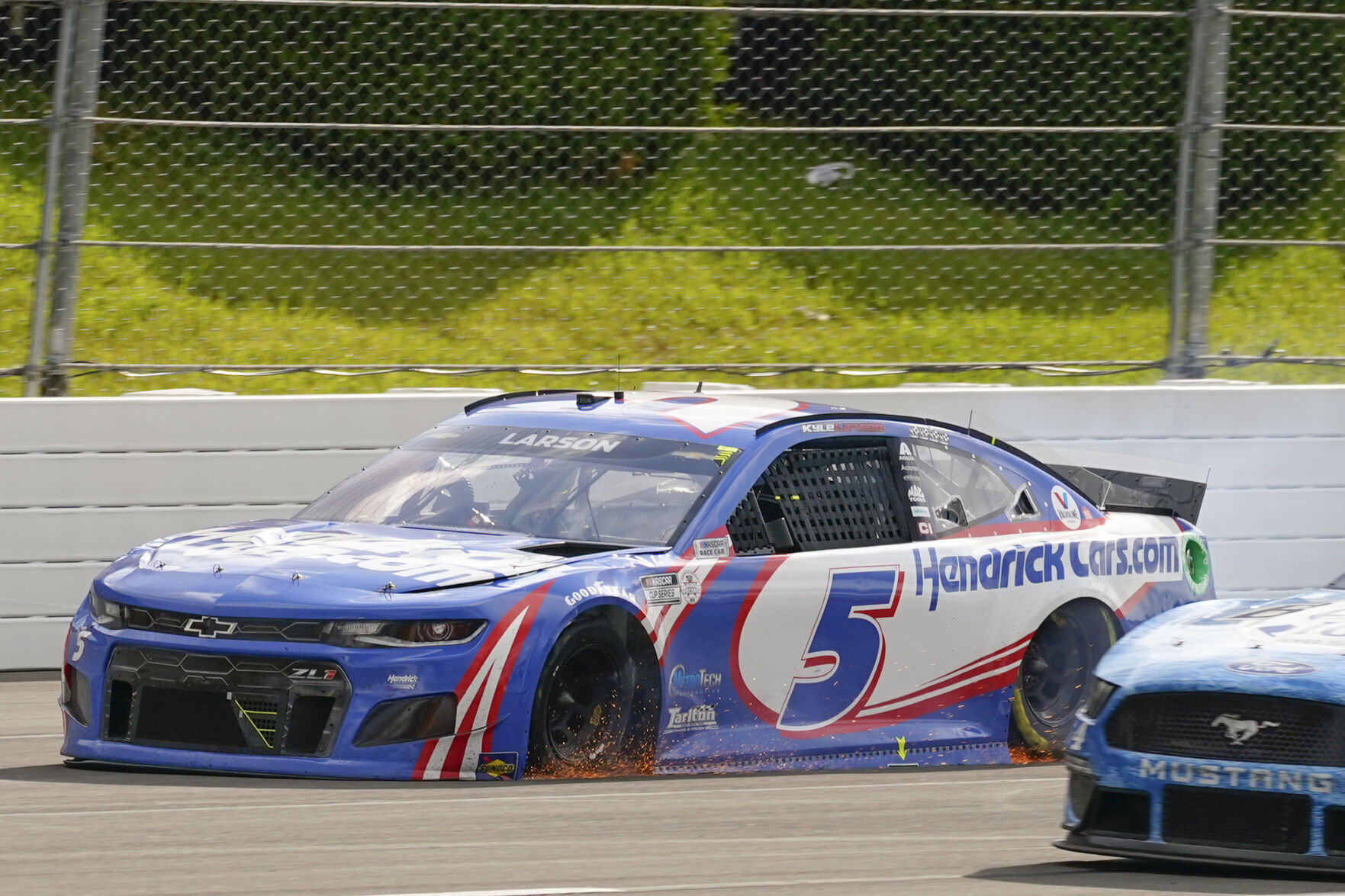 APTOPIX NASCAR Pocono Auto Racing